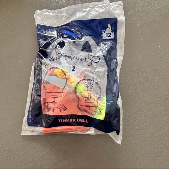 McDonald's Disney World Toy Tinkerbell 50th Anniversary Tink Collectible NEW - Picture 2 of 8